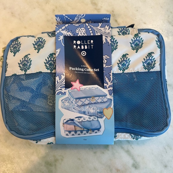 Roller Rabbit Handbags - Roller Rabbit x  Target Blue Packing Cube Set